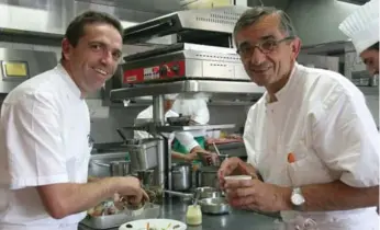  ?? SUSAN GOUGH HENLY FOR THE TORONTO STAR FILE PHOTO ?? Sébastien Bras, left, withdrew his restaurant from the Michelin guide, citing the stress that comes with the rating.