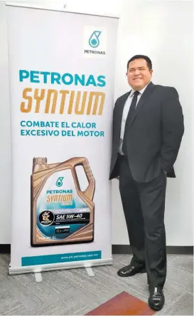  ??  ?? Pablo Torres, Director de Mercadotec­nia Petronas México.