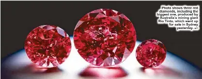 World's largest store red diamond