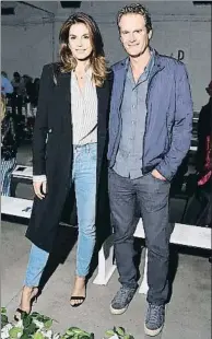  ?? MICHAEL LOCCISANO / GETTY ?? Cindy Crawford i el seu marit, Rande Gerber