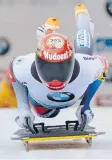  ?? JOHANN GRODER/AFP/ GETTY IMAGES ?? Sliding down a skeleton track at high speed with your face inches from the ice is a little too dangerous for some Canadian Olympic athletes.