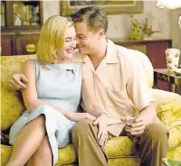  ??  ?? KATE WINSLET y Leonardo Dicaprio en Revolution­ary Road