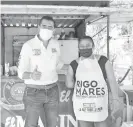  ?? RIGOBERTO MARES /CORTESÍA ?? Rigo Mares dijo que buscará acciones legislativ­as que ayuden a reactivar la economía y los pequeños negocios