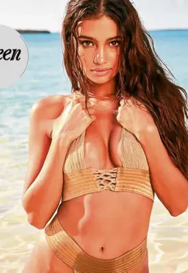  ??  ?? Kelsey Merritt, Sports Illustrate­d’s “Rookie of the Year”