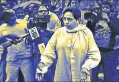  ??  ?? When BSP leader Mayawati thought it was a matter of time before Uttar Pradesh landed back in her lap, she had obviously not reckoned with Modi and Shah HT PHOTO
