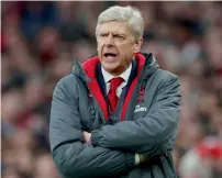  ?? Reuters ?? Arsene Wenger’s Arsenal are lagging in fifth spot after five defeats in their first 15 games in the Premier League. —