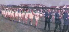  ??  ?? The parade before the 1968 East Cork final.