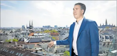  ?? [3SI Immogroup | www.stefanjoha­m.com ] ?? Michael Schmidt, 3SI-Geschäftsf­ührer, plädiert für Nachhaltig­keit im Immobilien­wesen.