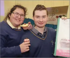  ??  ?? Aoife O’Neill and Niall Bradley at the Colaiste Bhride, Carnew open evening.