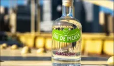  ?? Wigle Whiskey ?? Wigle Whiskey Eau de Pickle was released at 2018's Picklesbur­g festival.