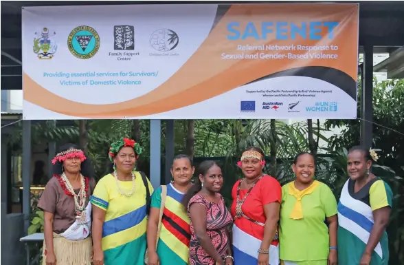  ?? ?? Participan­ts at the Regional Directors of Women Learning Exchange in Honiara, Solomon.