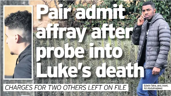 Pair admit affray after probe into Luke’s death - PressReader