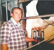  ?? COURTESY PHOTO ?? Michael Weaver’s father, Raymond Weaver, passed away two years ago but Michael has many memories growing up on a dairy farm and working with his dad. Raymond Weaver moved his dairy farm to the Hogeye community about 32 years ago. Michael said he wants...