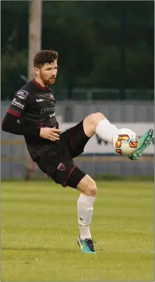  ??  ?? Seán Hurley put in a decent shift at left-back in Friday’s defeat.
