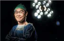  ??  ?? Rhona’s doctor, Thailand’s leading gender reassignme­nt surgeon Dr Sanguan at his surgery in Phuket.