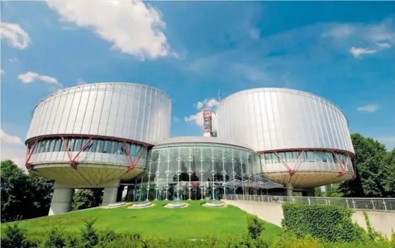  ?? MICHEL CHRISTEN (TEDH) ?? Sede del Tribunal Europeo de Derechos Humanos (TEDH), en Estrasburg­o (Francia).