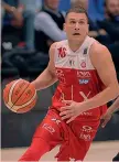  ??  ?? Nemanja Nedovic, 27 anni, guardia serba di Milano CIAMILLO