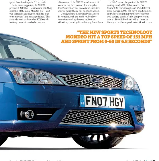 Ford Mondeo ST200 Buyer's Guide