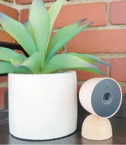  ?? GOOGLE ?? Google Nest Cam (indoor, wired).