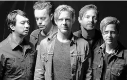  ?? CHRIS HERSHMAN ?? Switchfoot joins fellow rockers with faith Lifehouse for a show at 7 p.m. Saturday at the Central Florida Fairground­s in Orlando.