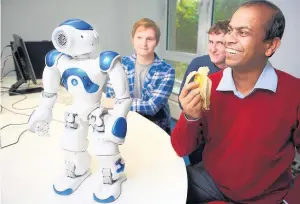  ?? Edge Hill’s Computer Science Department is building pioneering robots to help monitor and care for people ??