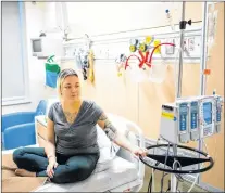  ?? CP PHOTO ?? Delilah Saunders is pictured in her room in Toronto General Hospital Tuesday.