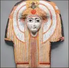  ?? ?? An Egptian sarcophagu­s painting dated circa 945-712 B.C., was among the ancient artifacts seized.