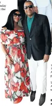  ?? Pictures: Masi Losi ?? Beverlyn Basson and Gabon ambassador Andre Anguile.