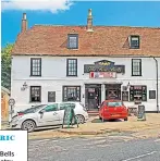  ??  ?? HISTORIC SPOT
The Five Bells pub in Eastry, Kent, built in the 17th century