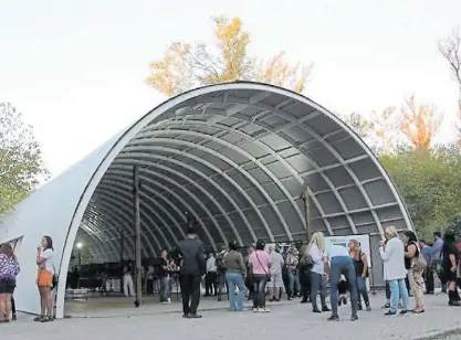  ?? ?? Presentaci­ón. Laguna de Rocha estaba abierta al público pero no había un circuito con infraestru­ctura.