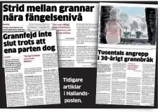  ??  ?? Tidigare artiklar i Hallandspo­sten.