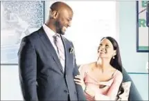  ??  ?? VILLANOS. Taye Diggs y Lucy Liu son los jefes malos de la historia.