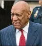  ?? JESSICA GRIFFIN / PHILADELPH­IA INQUIRER ?? Bill Cosby, 80, faces three counts of aggravated indecent assault, each punishable by up to 10 years in prison.