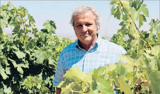  ?? LV ?? Joan Huguet, president del Consell Regulador de la DO Penedès, és copropieta­ri del celler Can Feixes