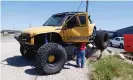  ?? Photograph: Photo courtesy of the Utah Physicians for a Healthy Environmen­t ?? ‘Brodozer’, a customized truck with deleted emissions controls, was featured in the Discovery Channel’s show the Diesel Brothers.