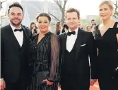  ??  ?? PALS Ant and estranged wife Lisa, with Dec and Ali