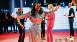  ?? Agence France-presse ?? Oprah Winfrey attends the ‘Sidney’ premiere during the Toronto Internatio­nal Film Festival on Sept.10, 2022.