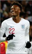 ??  ?? RISING TALENT: Tammy Abraham is making his mark