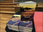  ?? DAVID ALLEN — STAFF ?? Copies of “Perris, California” were on display at Riverside’s Culver Center for the Arts on Wednesday.