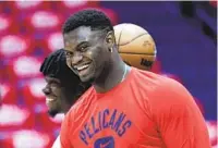  ?? GERALD HERBERT AP ?? Pelicans injury-plagued forward Zion Williamson has agreed to a five-year extension worth at least $193 million.
