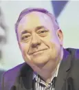  ??  ?? 0 Alex Salmond says he will be back at the Fringe next year