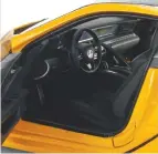  ??  ?? AUTOart delivers on the multifunct­ion steering wheel and customizab­le LCD instrument panel display.