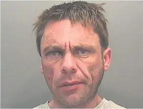  ??  ?? > Dean Shaw, 38, from Barry, admitted offences including wounding with intent