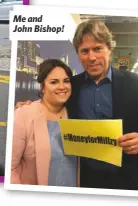  ??  ?? Me and John Bishop!