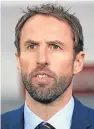  ??  ?? England’s interim manager Gareth Southgate was forced to deny that Rooney’s absence from the squad for the friendly with Spain on Tuesday was down to the photo that emerged from the weekend party.