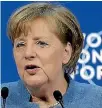  ??  ?? German Chancellor Angela Merkel says good groundwork has been done.