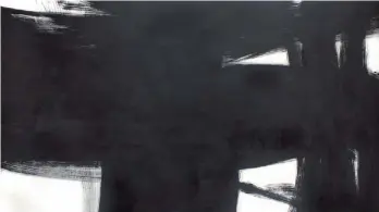  ??  ?? Kenneth Kemble. “Gran pintura negra”, 1960