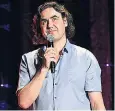  ??  ?? Micky Flanagan onstage: the highestear­ning comedian of 2016 for a reason