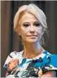  ?? MANDEL NGAN/GETTY-AFP ?? Officials say Kellyanne Conway has been a “repeat offender” of the Hatch Act.