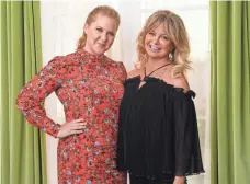  ?? ROBERT HANASHIRO, USA TODAY ?? Amy Schumer and Goldie Hawn star as a mother-daughter duo in the new comedy Snatched, in theaters Friday.